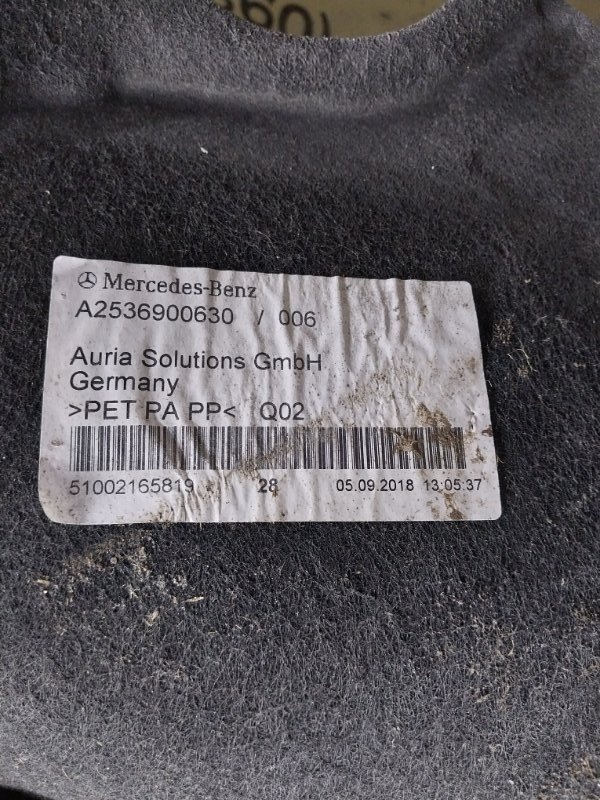 Подкрылок задний правый Mercedes-Benz GLC 300 X253 27492031635081