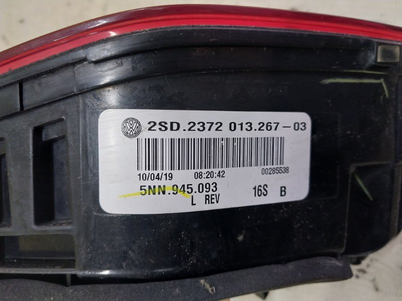 Фонарь внутренний задний левый Tiguan 2019 Tiguan 2 2.0 DGUA Фонарь внутренний задний левый Tiguan 2019 Tiguan 2 2.0 DGUA