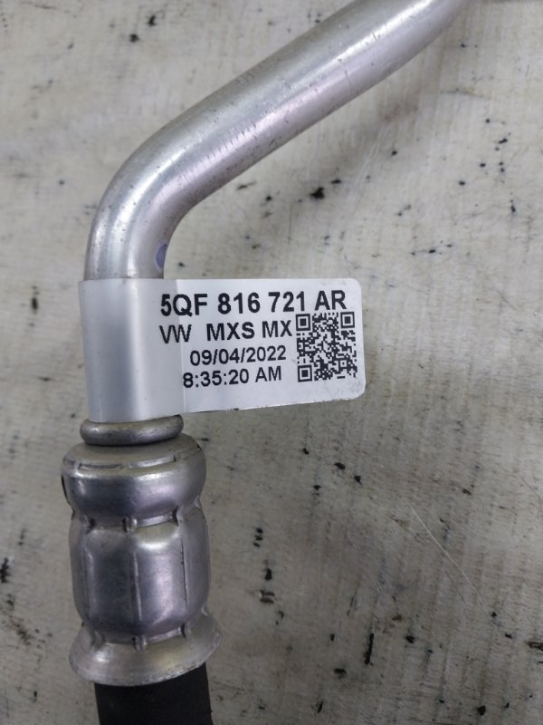 Трубка кондиционера Volkswagen Tiguan Tiguan 2 2.0 DTEA Трубка кондиционера Volkswagen Tiguan Tiguan 2 2.0 DTEA