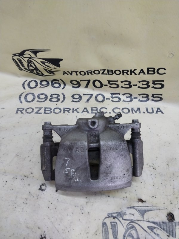 Запчасть суппорт тормозной передний левый Volkswagen Tiguan 2022 Tiguan 2 2.0 DTEA 3C0 615 123 Б/У Суппорт тормозной передний левый Volkswagen Tiguan 2022 Tiguan 2 2.0 DTEA 3C0 615 123 Б/У