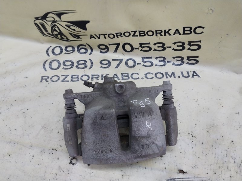 Запчасть суппорт тормозной передний правый Volkswagen Tiguan 2022 Tiguan 2 2.0 DTEA 3C0 615 124 Б/У Суппорт тормозной передний правый Volkswagen Tiguan 2022 Tiguan 2 2.0 DTEA 3C0 615 124 Б/У