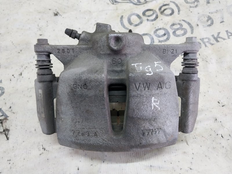 Суппорт тормозной передний правый Tiguan 2022 Tiguan 2 2.0 DTEA Суппорт тормозной передний правый Tiguan 2022 Tiguan 2 2.0 DTEA