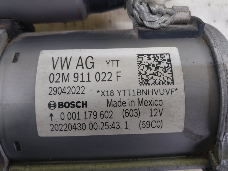 Стартер Volkswagen Tiguan Tiguan 2 2.0 DTEA Стартер Volkswagen Tiguan Tiguan 2 2.0 DTEA