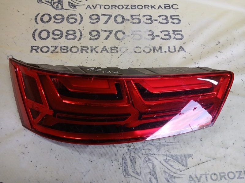 Стоп-сигнал задний левый Q7 2016 4M 3.0