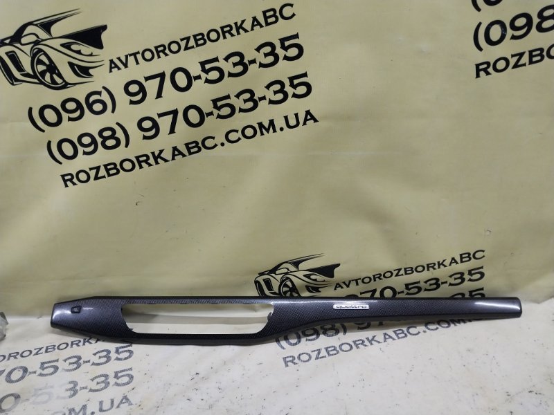 Декоративная накладка торпедо Audi S5 2017 Coupe 3.0 CWGD 8W1853190Q7V7 Б/У