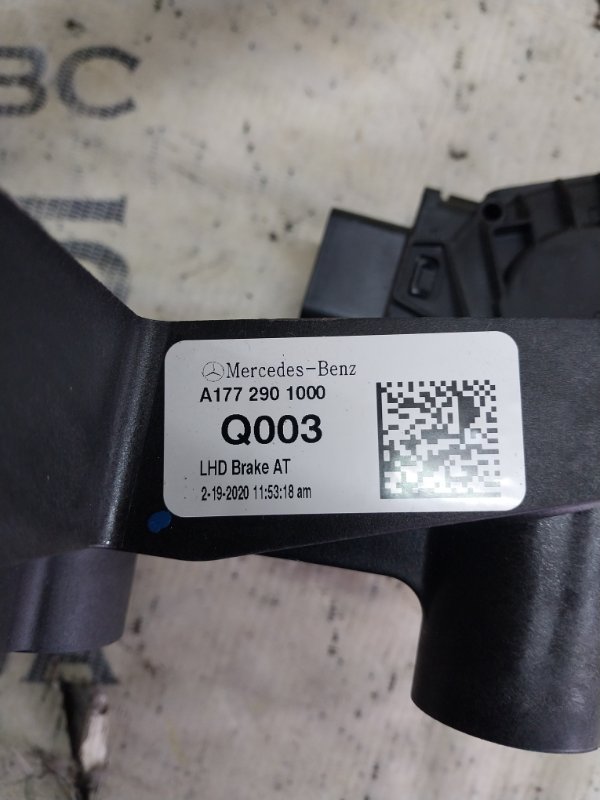 Педаль газа GLB 2020 X247 D260920(D19)