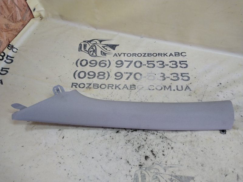 Запчасть накладка стойки лобового стекла левая Hyundai Ioniq Hybrid 2019 1.6 DOHC - GDI 85810G2000 Б/У Накладка стойки лобового стекла левая Hyundai Ioniq Hybrid 2019 1.6 DOHC - GDI 85810G2000 Б/У