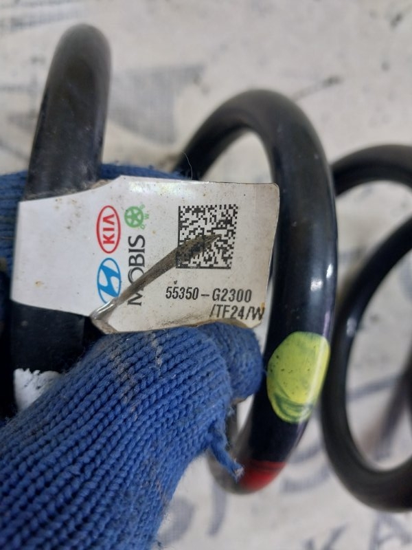 Пружина подвески задняя Ioniq Hybrid 2019 1.6 DOHC - GDI Пружина подвески задняя Ioniq Hybrid 2019 1.6 DOHC - GDI