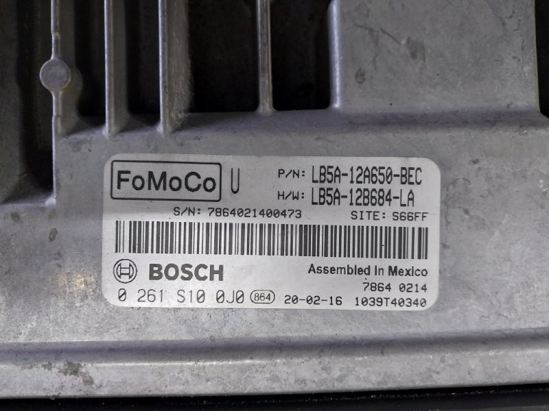 Блок управление двигателем Explorer 2020 3.0