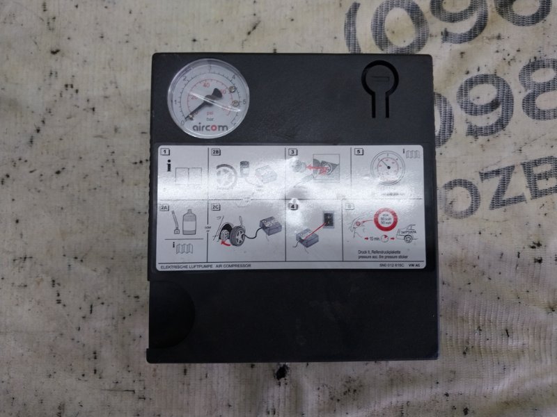 Компрессор подкачки колес Macan 2015 95B CTMA