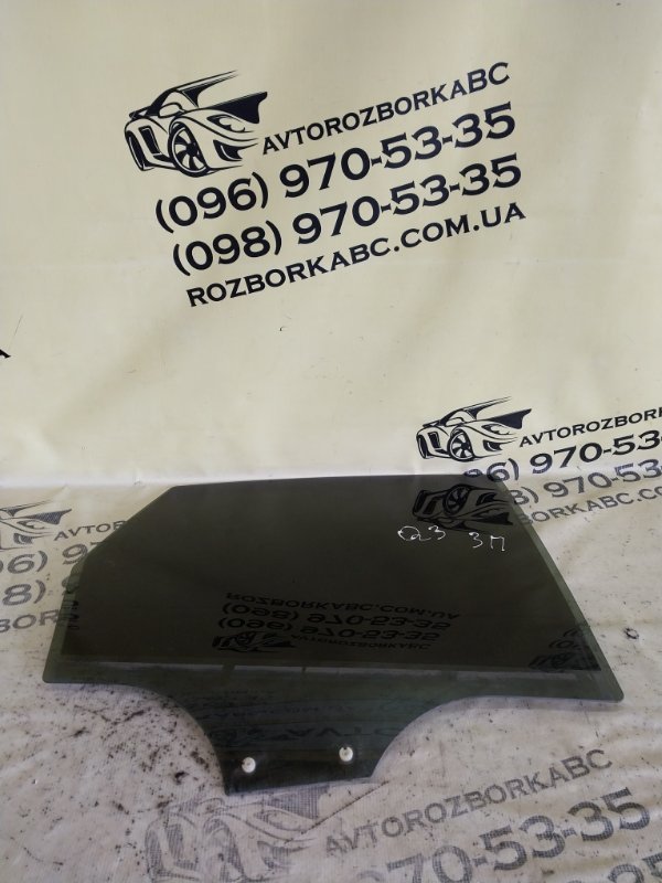 Стекло двери заднее правое Audi Q3 2021 83A 2.0 CZRA 83A845206A Б/У