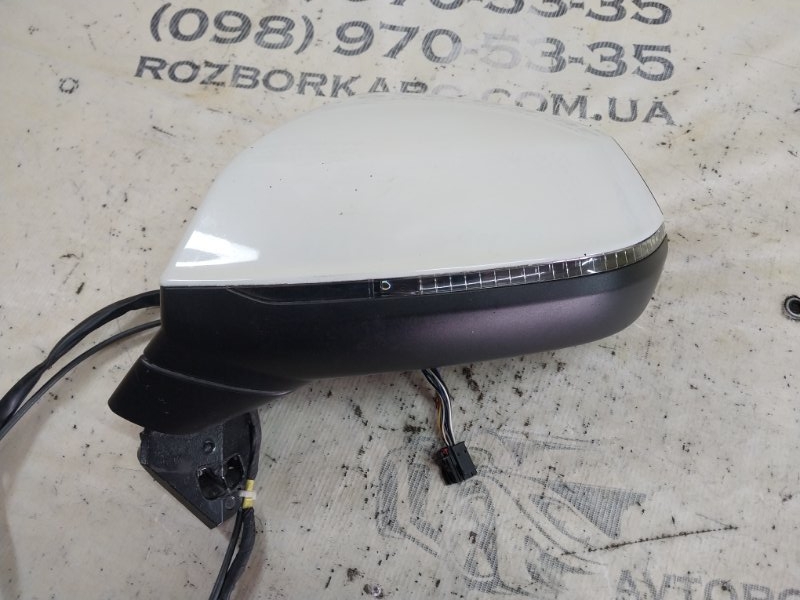 Зеркало 15+1пин левое Q7 2016 4M 3.0