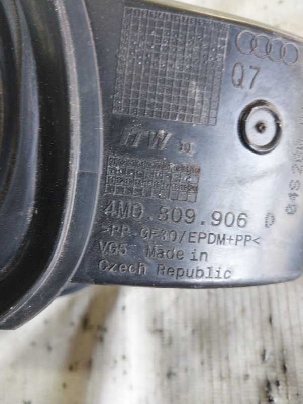Лючок топливного бака Q7 2016 4M 3.0