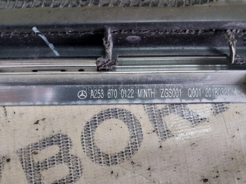 Форточка кузова задняя левая GLC 300 2019 X253 27492031635081