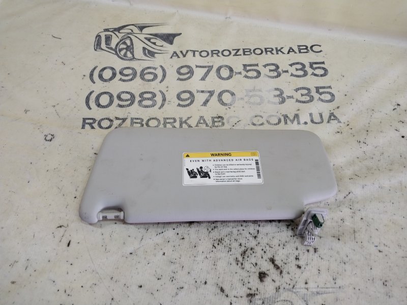 Козырек солнцезащитный правый Mercedes-Benz GLC 300 2019 X253 27492031635081 A 205 810 76 04 Б/У