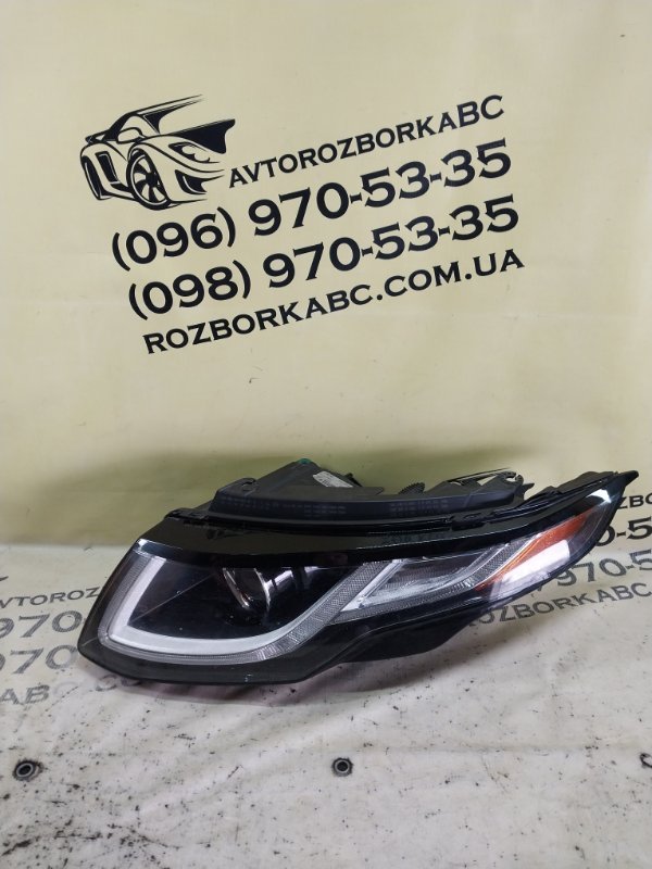 Фара передняя левая Land Rover Evoque 2016 L538 2.0L 16V TIVCT T/C Gen2 GJ3213W030F Б/У