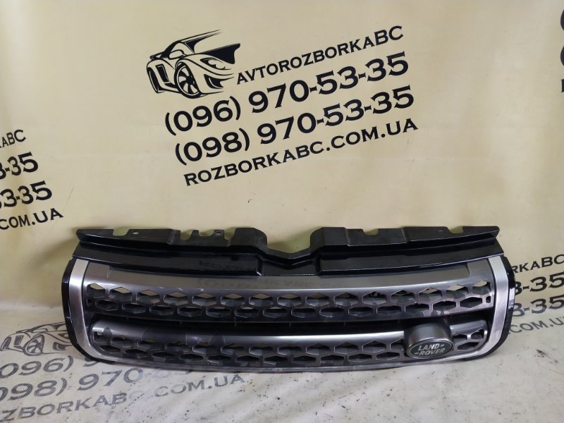 Решетка бампера передняя Land Rover Evoque 2016 L538 2.0L 16V TIVCT T/C Gen2 GJ328L001A Б/У