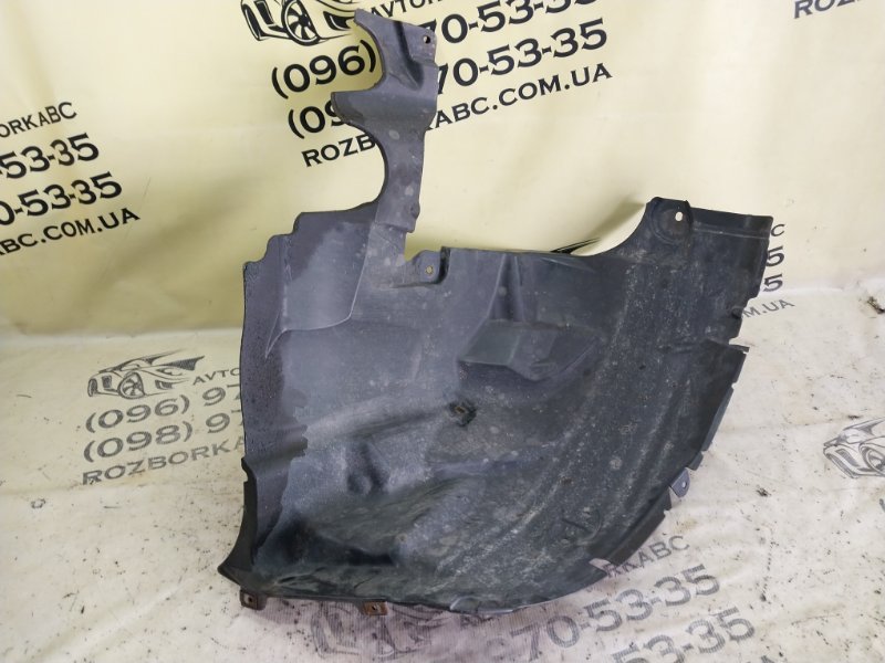Подкрылок передний правый Evoque 2016 L538 2.0L 16V TIVCT T/C Gen2 Подкрылок передний правый Evoque 2016 L538 2.0L 16V TIVCT T/C Gen2