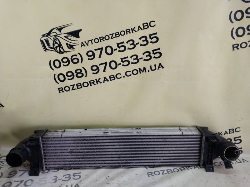 Радиатор интеркуллера Land Rover Evoque 2016 L538 2.0L 16V TIVCT T/C Gen2 6G919L440DE Б/У