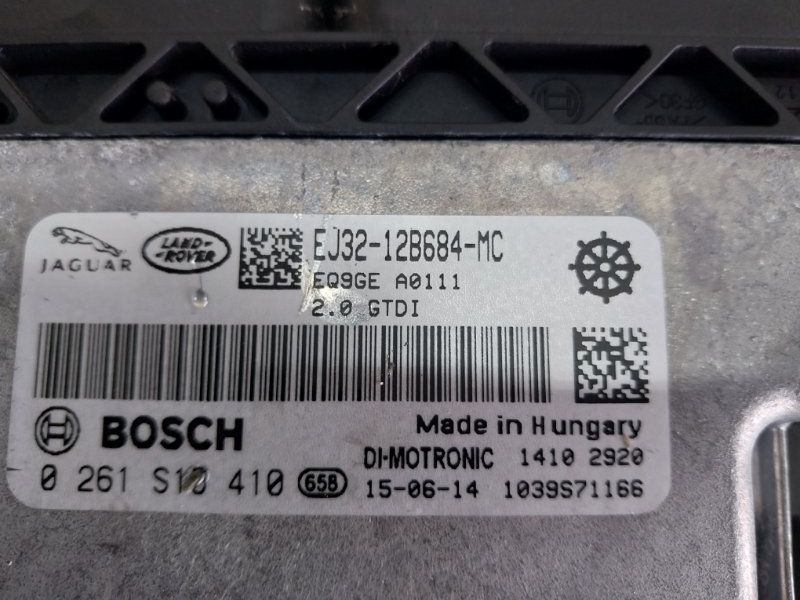 Блок управление двигателем Land Rover Evoque L538 2.0L 16V TIVCT T/C Gen2