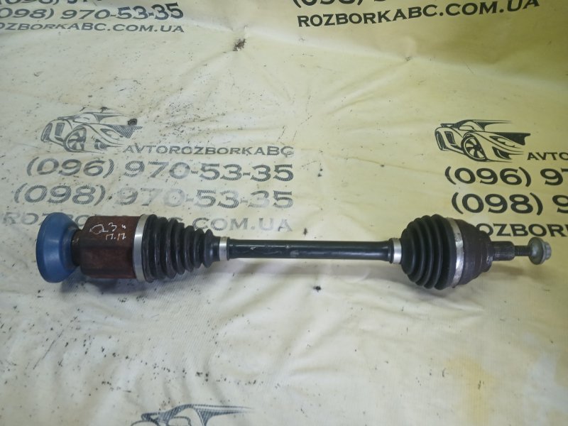 Полуось передний правый Audi Q3 2021 83A 2.0 CZRA 3Q0407272CG Б/У