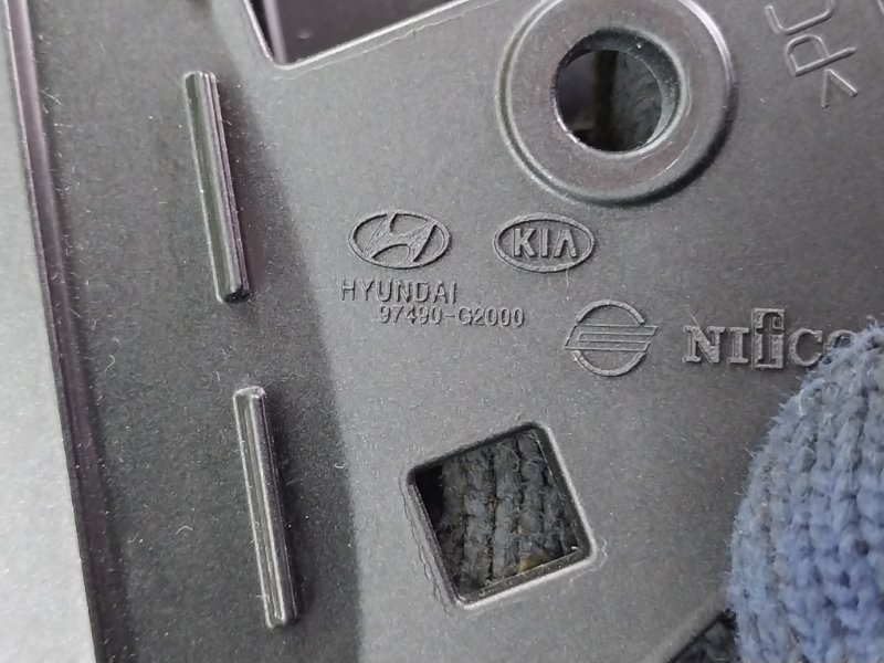 Дефлектор торпедо правый Ioniq Hybrid 2019 1.6 DOHC - GDI