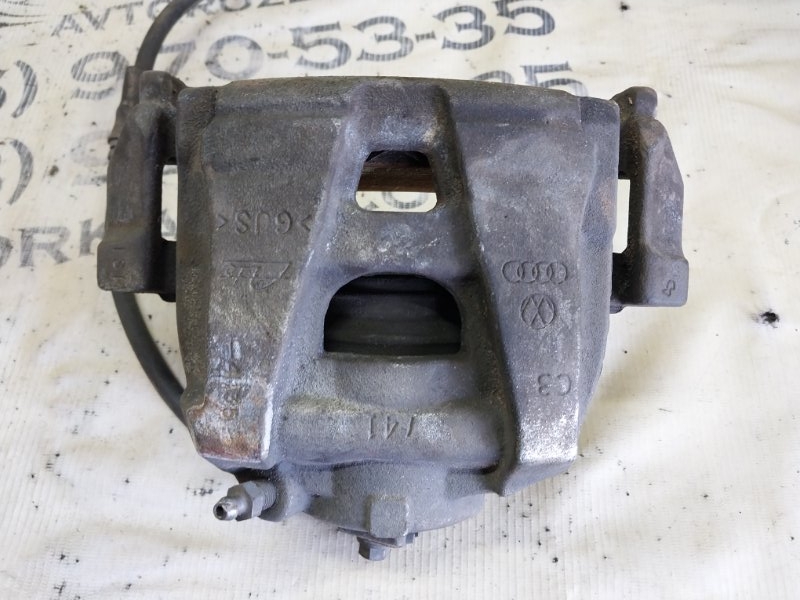 Суппорт тормозной передний левый volkswagen passat B7 2.0