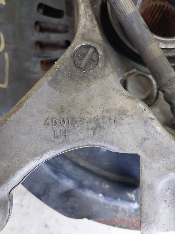 Цапфа передняя левая Nissan Murano Z52 3.5