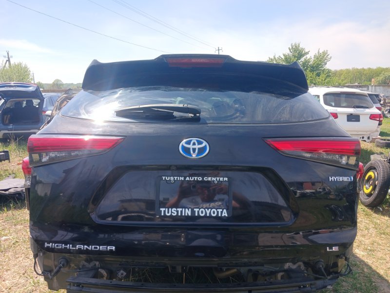 Запчасть крышка багажника Toyota Highlander Hybrid 2021 LE 2.5 670050E530 Б/У Крышка багажника Toyota Highlander Hybrid 2021 LE 2.5 670050E530 Б/У