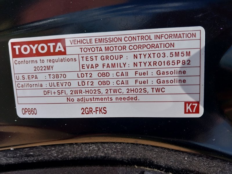 Капот Toyota HIGHLANDER 3.5