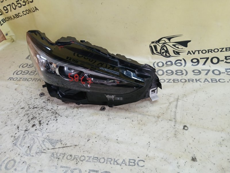 Фара передняя правая MAZDA 6 2.5 Фара передняя правая MAZDA 6 2.5