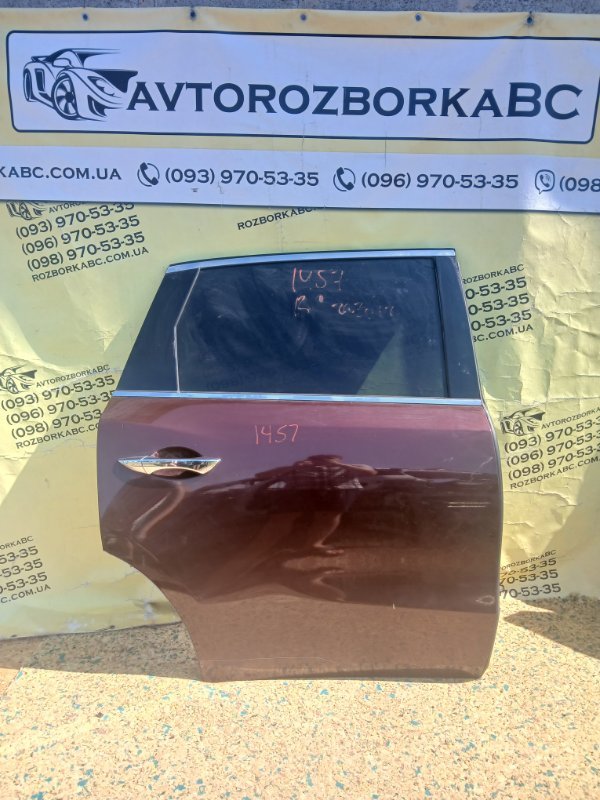 Запчасть двери в сборе задние правые Acura MDX 2017 3.5 67510-TZ5-A70ZZ Б/У Двери в сборе задние правые Acura MDX 2017 3.5 67510-TZ5-A70ZZ Б/У