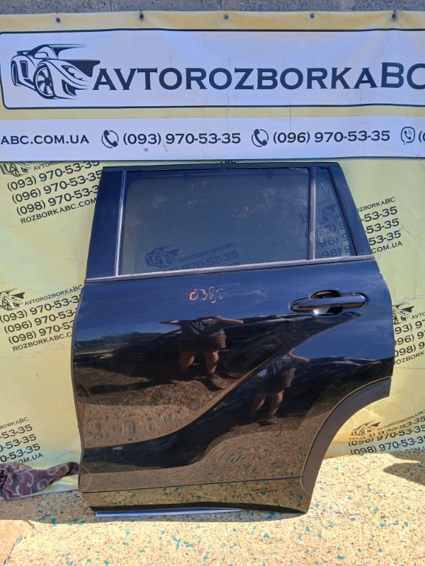 Запчасть двери в сборе задние левые Toyota HIGHLANDER 2022 3.5 67004-0E190 Б/У Двери в сборе задние левые Toyota HIGHLANDER 2022 3.5 67004-0E190 Б/У