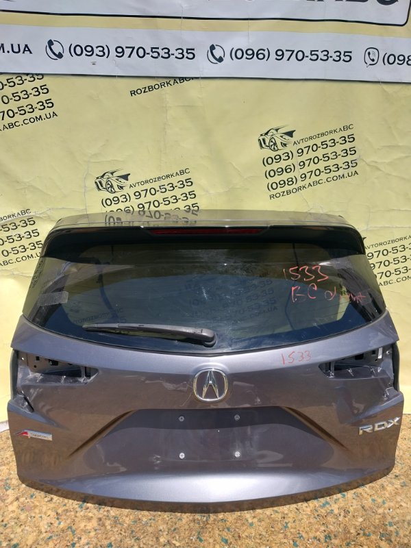 Запчасть крышка багажника ACURA rdx 2019 2.0 68100TJBA94ZZ Б/У Крышка багажника ACURA rdx 2019 2.0 68100TJBA94ZZ Б/У
