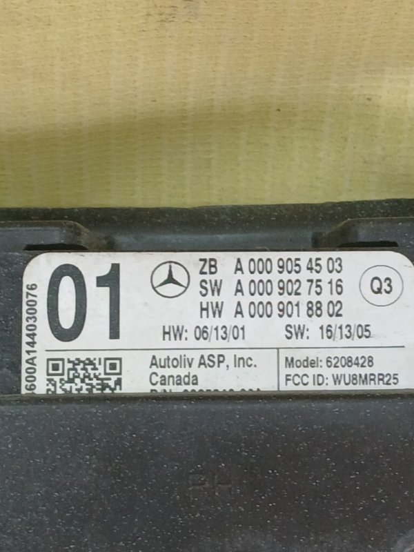 Датчик радарный правый Mercedes-Benz gl 450 3.0
