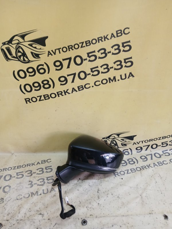 Запчасть зеркало заднего вида боковое левое MAZDA 6 2018 2.5 GRT969181A Б/У Зеркало заднего вида боковое левое MAZDA 6 2018 2.5 GRT969181A Б/У