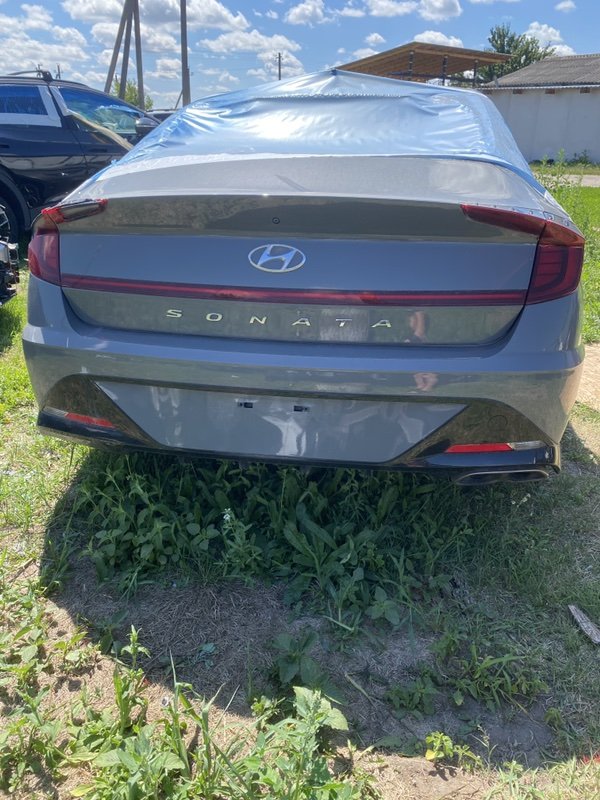 Бампер в зборе задний Hyundai Sonata 2021 86611L1000 Б/У