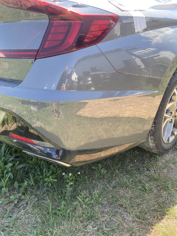Бампер в зборе задний Sonata 2021
