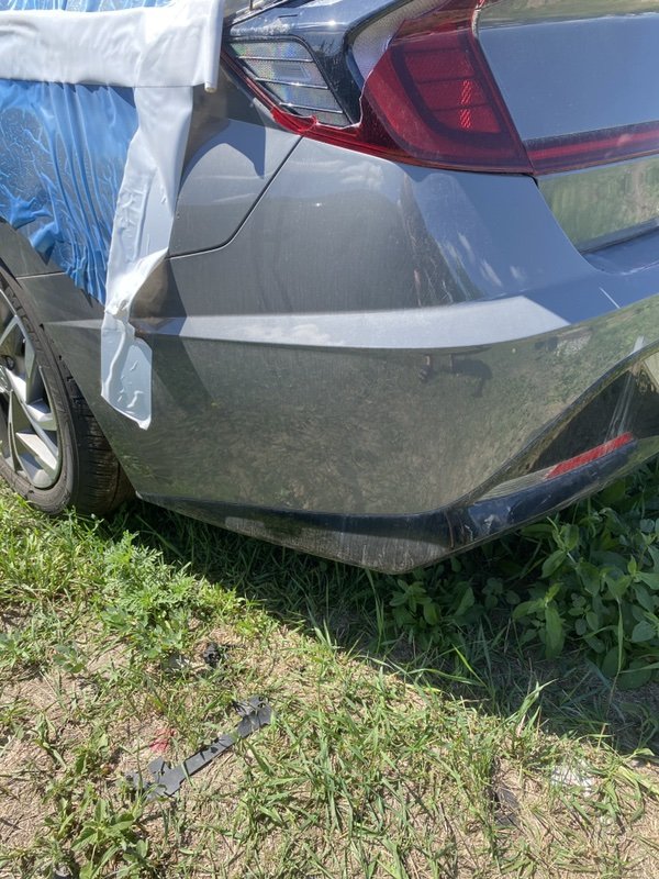 Бампер в зборе задний Sonata 2021