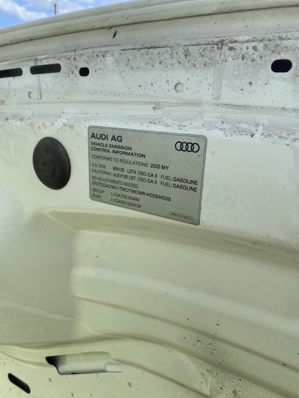 Капот Q8 2020 3.0 DCBD
