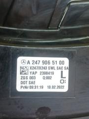 Фонарь внешний в крыло задний левый GLB 2022 250 26092030411829