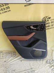 Карта двери задняя левая Audi Q8 2019 Б/У Карта двери задняя левая Audi Q8 2019