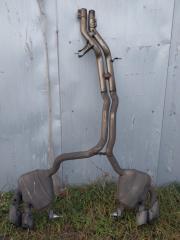 Глушитель задняя часть с бочкой Porsche Macan 2015