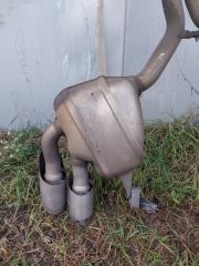 Глушитель задняя часть с бочкой Macan 2015 95B CTMA