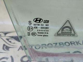 Стекло двери переднее правое Hyundai Ioniq Hybrid 1.6 DOHC - GDI